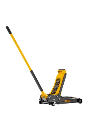 Домкрат гидравлический подкатной, 3,8 т, 110-580 мм, быстрый подъем, низкий подхват, проф. Denzel