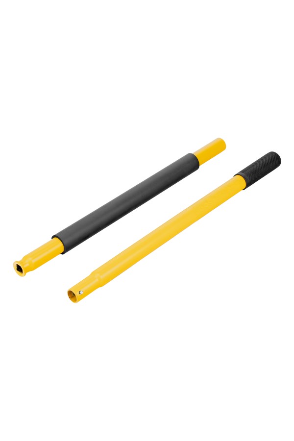 Домкрат гидравлический подкатной, 3 т, 125-470 мм, быстрый подъем, проф. Denzel