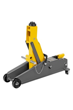 Домкрат гидравлический подкатной с фиксатором, 3 т, 190-532 мм, SUV/ Denzel