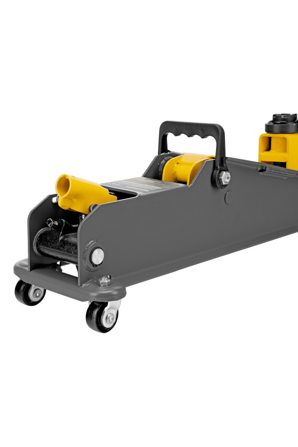 Домкрат гидравлический подкатной с фиксатором, 3 т, 190-532 мм, SUV/ Denzel