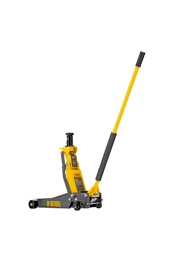 Домкрат гидравлический подкатной, 2/3 т, 98-770 мм, быстрый подъем, низ. подхват, проф, SUV Denzel