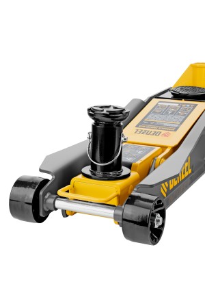 Домкрат гидравлический подкатной, 2/3 т, 98-770 мм, быстрый подъем, низ. подхват, проф, SUV Denzel