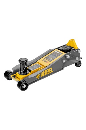 Домкрат гидравлический подкатной, 2/3 т, 98-770 мм, быстрый подъем, низ. подхват, проф, SUV Denzel