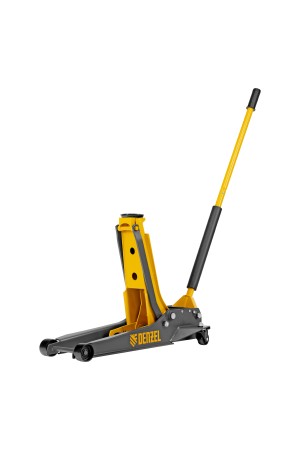 Домкрат гидравлический подкатной, 3 т, 85-610 мм, быстрый подъем, низ. подхват, проф, SUV Denzel