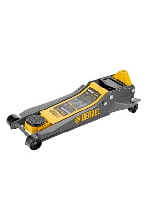 Домкрат гидравлический подкатной, 3 т, 85-610 мм, быстрый подъем, низ. подхват, проф, SUV Denzel