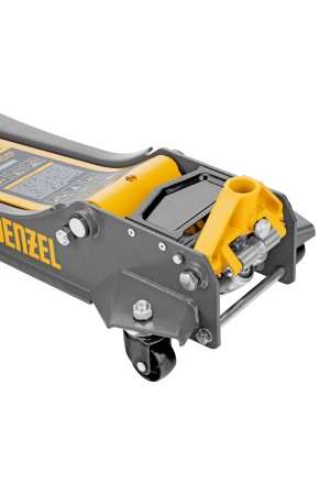 Домкрат гидравлический подкатной, 3 т, 85-610 мм, быстрый подъем, низ. подхват, проф, SUV Denzel