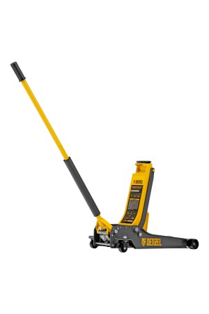 Домкрат гидравлический подкатной, 3 т, 85-610 мм, быстрый подъем, низ. подхват, проф, SUV Denzel