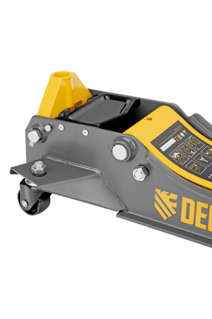 Домкрат гидравлический подкатной, 3 т, 85-610 мм, быстрый подъем, низ. подхват, проф, SUV Denzel