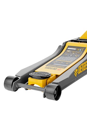 Домкрат гидравлический подкатной, 3 т, 85-610 мм, быстрый подъем, низ. подхват, проф, SUV Denzel