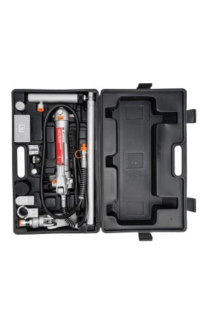 Растяжка гидравлическая, 4 т, набор из 17 предметов, 7 сменных насадок, в пластиковом кейсе Matrix