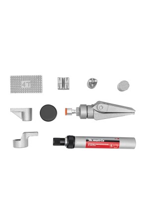 Растяжка гидравлическая, 4 т, набор из 17 предметов, 7 сменных насадок, в пластиковом кейсе Matrix