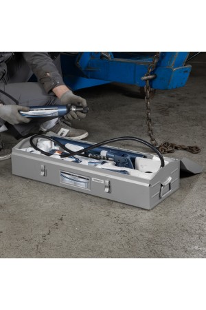 Растяжка гидравлическая, 10 т, набор из 17 предметов, 7 сменных насадок, в металлическом кейсе Stels