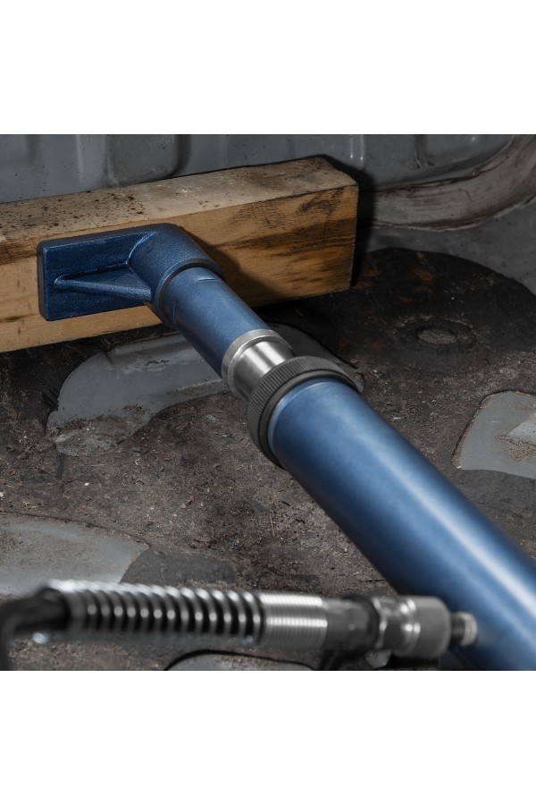 Растяжка гидравлическая, 10 т, набор из 17 предметов, 7 сменных насадок, в металлическом кейсе Stels