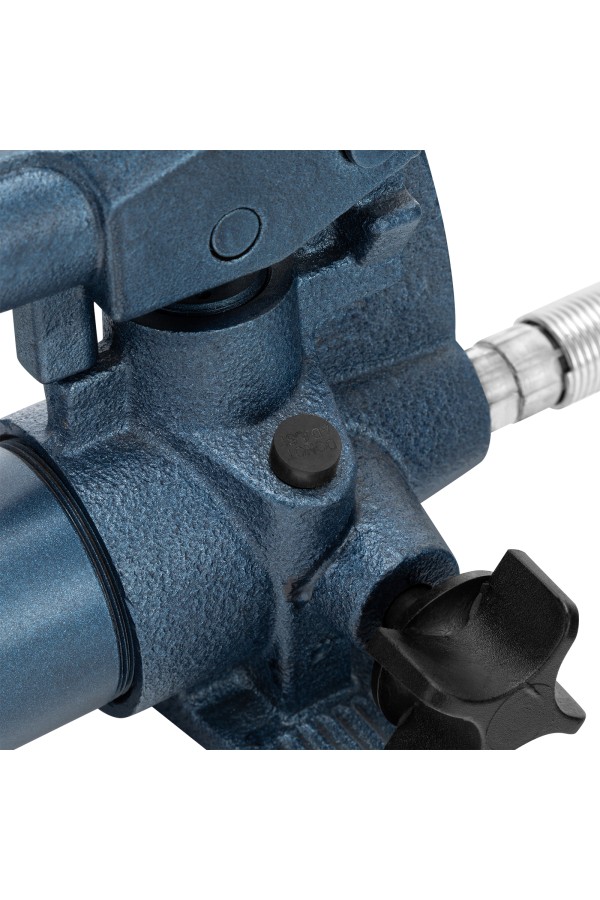 Растяжка гидравлическая, 4 т, набор из 17 предметов, 7 сменных насадок, в пластиковом кейсе Stels