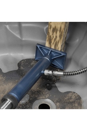 Растяжка гидравлическая, 10 т, набор из 17 предметов, 7 сменных насадок, в пластиковом кейсе на колесах Stels