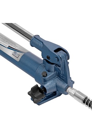 Растяжка гидравлическая, 10 т, набор из 17 предметов, 7 сменных насадок, в пластиковом кейсе на колесах Stels