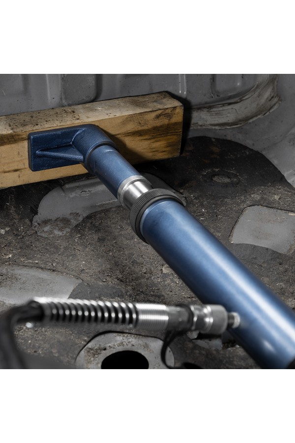 Растяжка гидравлическая, 10 т, набор из 17 предметов, 7 сменных насадок, в пластиковом кейсе на колесах Stels