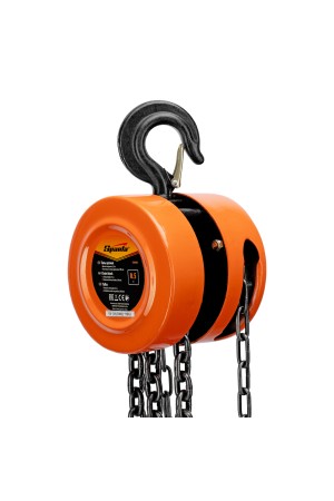 Таль цепная, 0.5 т, H подъема 2.5 м, расстояние между крюками 240 мм Sparta