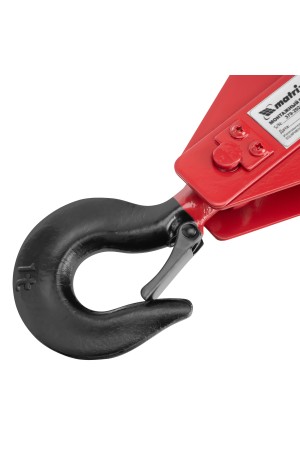 Блок монтажный с крюком, 1 т Matrix