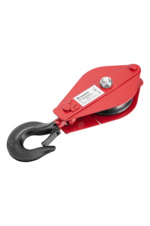 Блок монтажный с крюком, 2 т Matrix