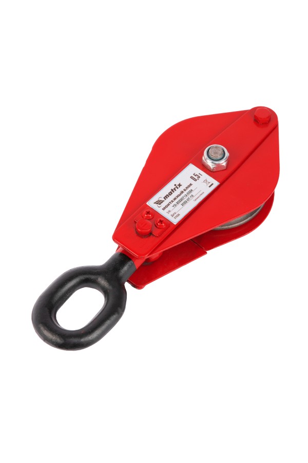 Блок монтажный с проушиной, 0,5  т Matrix