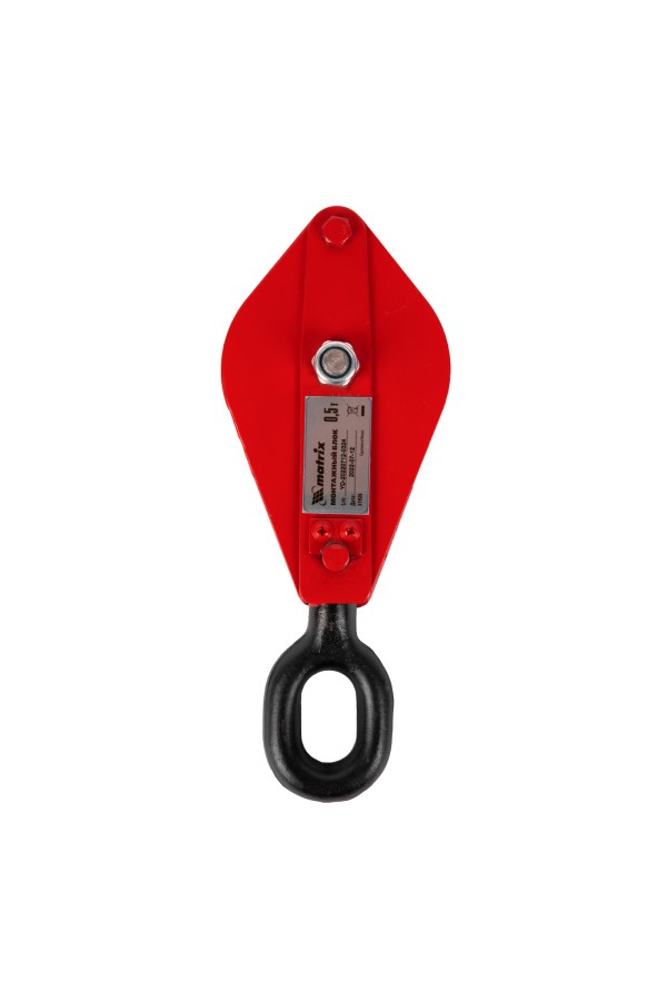 Блок монтажный с проушиной, 0,5  т Matrix