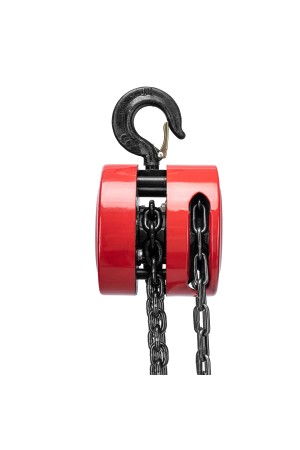 Таль цепная, 1 т, H подъема 2.5 м, расстояние между крюками 300 мм Matrix