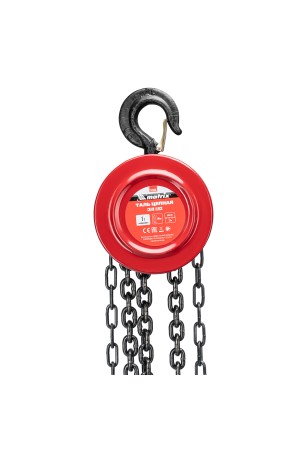 Таль цепная, 1 т, H подъема 2.5 м, расстояние между крюками 300 мм Matrix