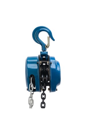 Таль цепная, 1 т, h подъема 2.5 м, расстояние между крюками 350 мм Stels