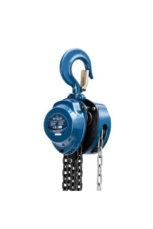 Таль цепная, 2 т, h подъема 2.5 м, расстояние между крюками 400 мм Stels