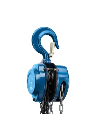 Таль цепная, 2 т, h подъема 2.5 м, расстояние между крюками 400 мм Stels