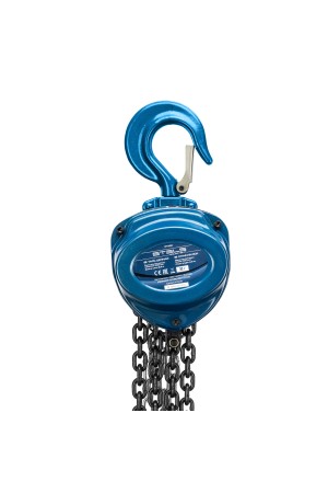 Таль цепная, 2 т, h подъема 2.5 м, расстояние между крюками 400 мм Stels