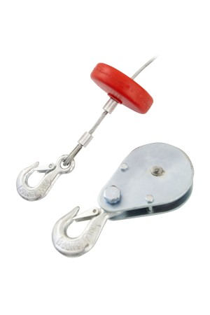 Тельфер электрический TF-500, 0.5 т, 1020 Вт, высота 12 м, 10 м/мин Denzel