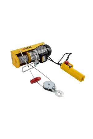 Тельфер электрический TF-800, 0.8 т, 1300 Вт, высота 12 м, 8 м/мин Denzel