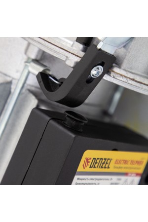 Тельфер электрический TF-800, 0.8 т, 1300 Вт, высота 12 м, 8 м/мин Denzel