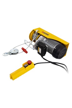 Тельфер электрический TF-1000,1 т, 1600 Вт, высота 12 м, 8 м/мин Denzel