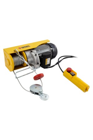 Тельфер электрический TF-1000,1 т, 1600 Вт, высота 12 м, 8 м/мин Denzel