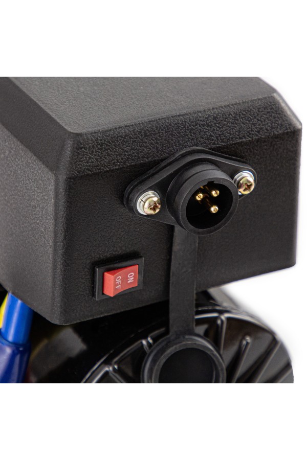 Лебедка автомобильная электрическая LB-2000, 2.2 т, 3.2 кВт, 12 В Denzel