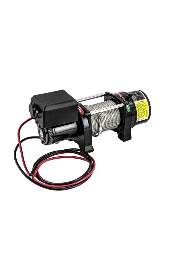 Лебедка автомобильная электрическая LB-2000, 2.2 т, 3.2 кВт, 12 В Denzel