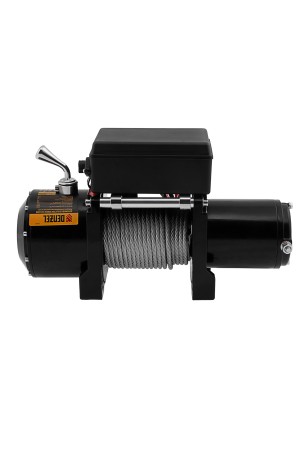 Лебедка автомобильная электрическая LB-2200, 2.2 т, 3.3 кВт, 12 В Denzel