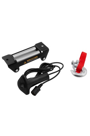 Лебедка автомобильная электрическая LB-2200, 2.2 т, 3.3 кВт, 12 В Denzel