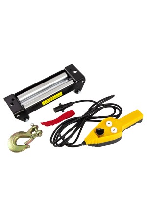 Лебедка автомобильная электрическая LB-4000, 4.5 т, 3.7 кВт, 12 В Denzel