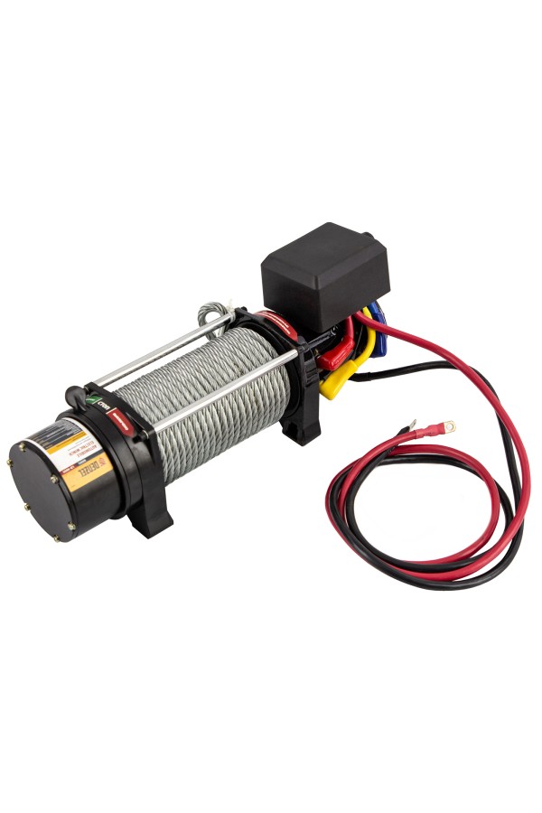 Лебедка автомобильная электрическая LB-4000, 4.5 т, 3.7 кВт, 12 В Denzel