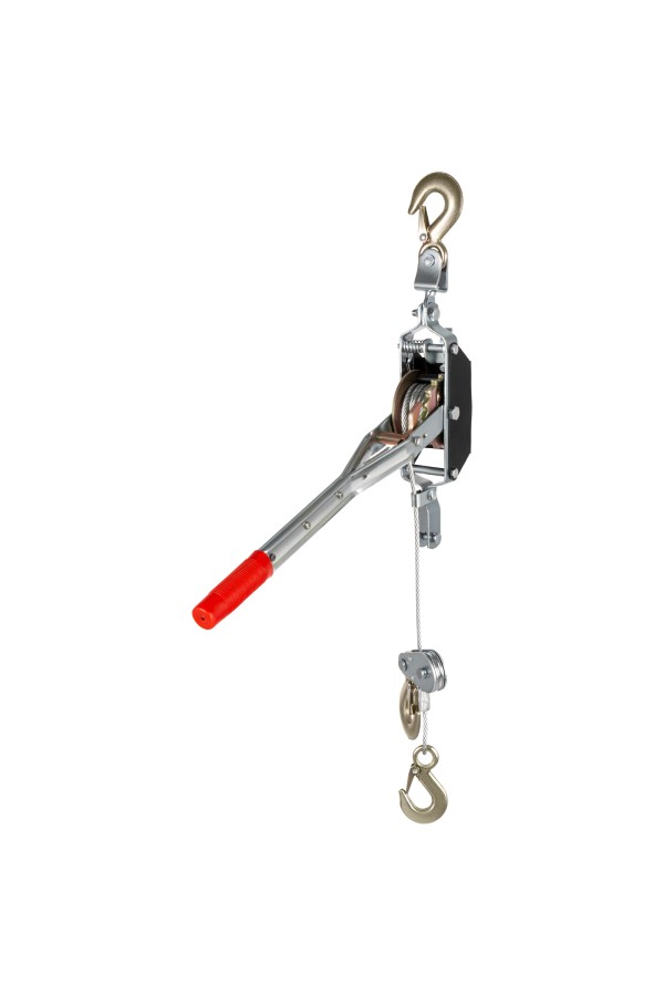 Лебедка рычажная, тяга 2 т, подъем 0.8 т, одинарное храповое колесо Matrix