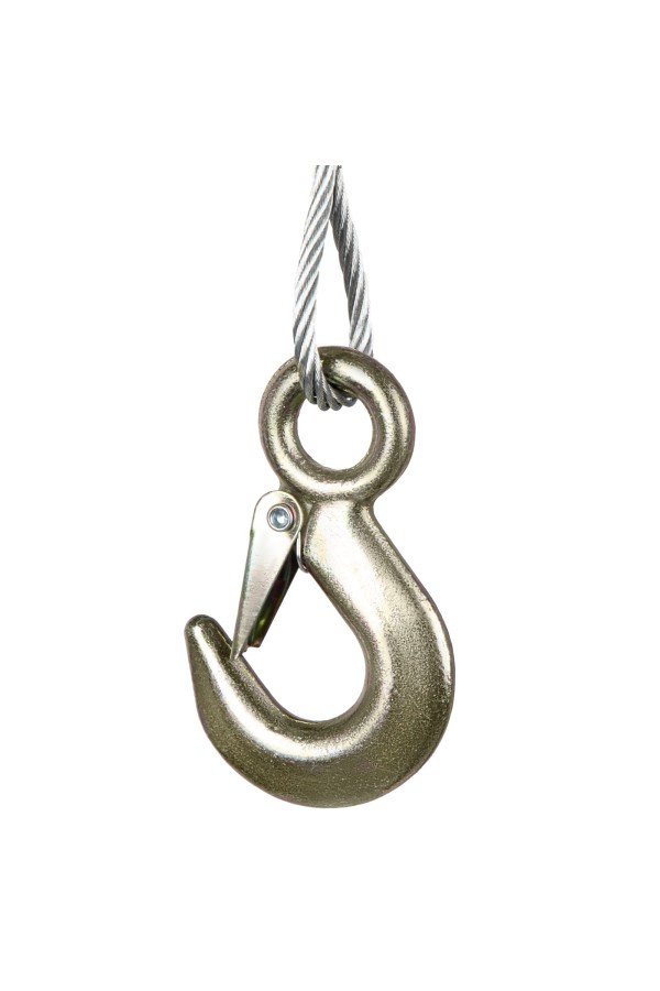 Лебедка шестеренчатая, тяга 0.8 т, тросовая Matrix