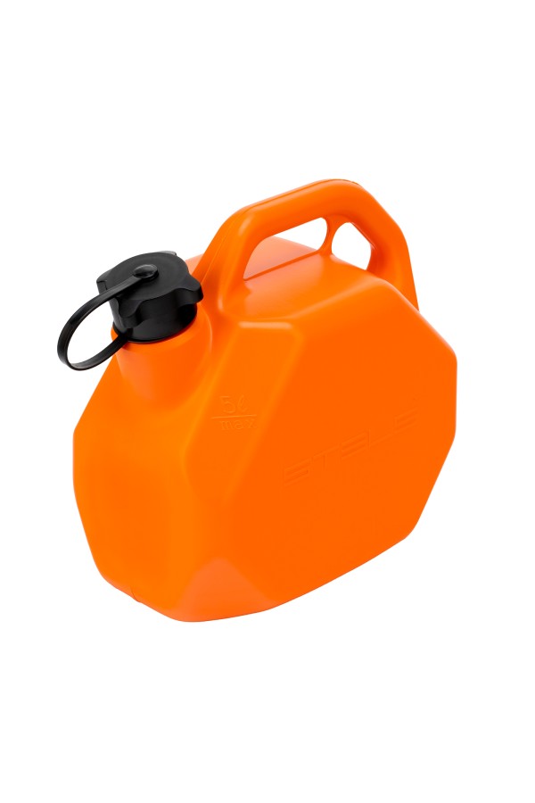 Канистра для ГСМ, пластиковая, со скошенными углами, 5 литров Stels