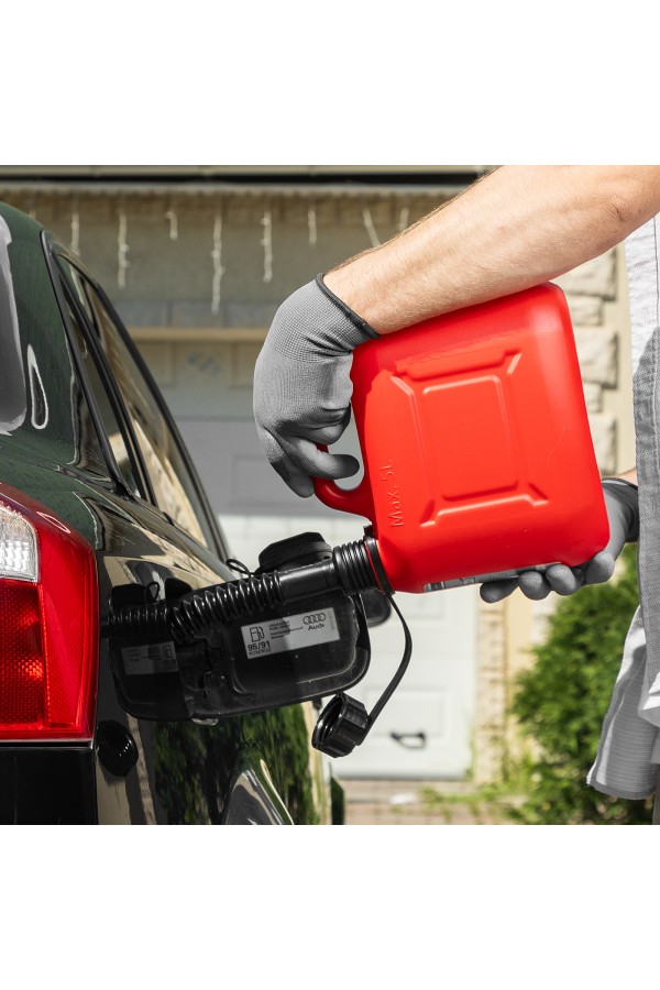 Канистра вертикальная 5 л, пластиковая Stels