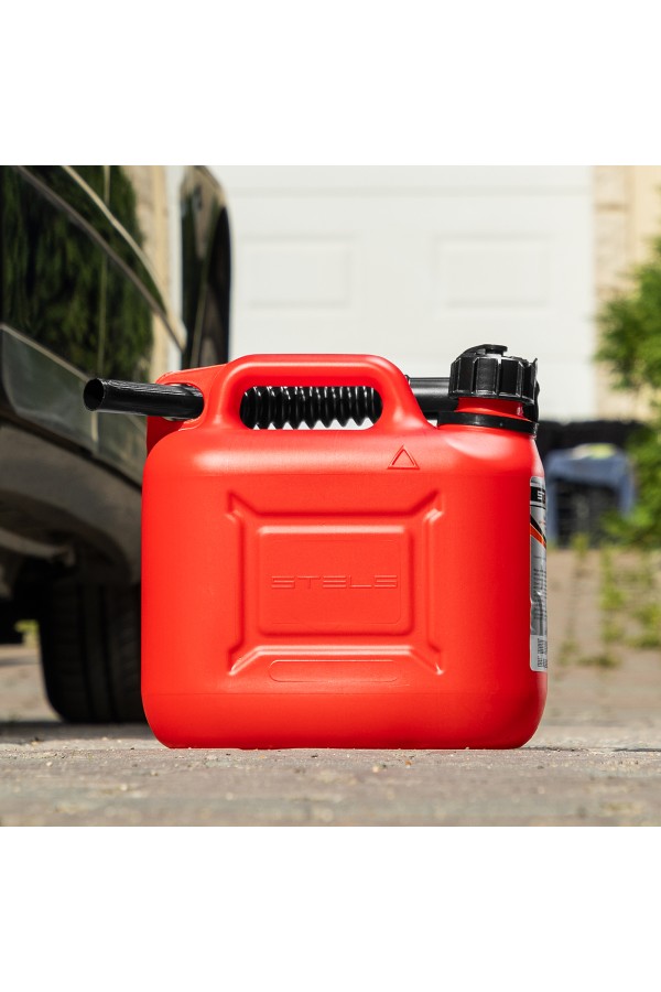 Канистра вертикальная 5 л, пластиковая Stels