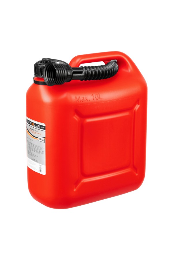 Канистра вертикальная 10 л, пластиковая Stels