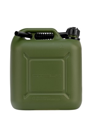 Канистра для ГСМ вертикальная 10 л, пластиковая, усиленная Stels